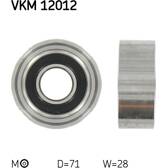 Galet tendeur SKF - VKM 12012