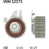 Galet tendeur SKF - VKM 12173