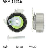 Galet tendeur SKF - VKM 15216