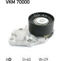 Galet tendeur SKF - VKM 70000