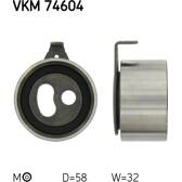 Galet tendeur SKF - VKM 74604