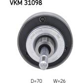 Galoppino/Guidacinghia, Cinghia Poly-V SKF - VKM 31098