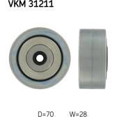 Galoppino/Guidacinghia, Cinghia Poly-V SKF - VKM 31211