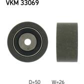 Galoppino/Guidacinghia, Cinghia Poly-V SKF - VKM 33069