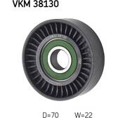 Galoppino/Guidacinghia, Cinghia Poly-V SKF - VKM 38130