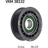 Galoppino/Guidacinghia, Cinghia Poly-V SKF - VKM 38132