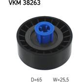 Galoppino/Guidacinghia, Cinghia Poly-V SKF - VKM 38263
