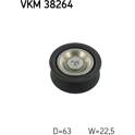 Galoppino/Guidacinghia, Cinghia Poly-V SKF - VKM 38264