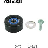 Galoppino/Guidacinghia, Cinghia Poly-V SKF - VKM 61085