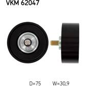 Galoppino/Guidacinghia, Cinghia Poly-V SKF - VKM 62047