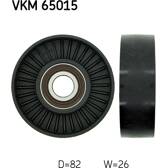 Galoppino/Guidacinghia, Cinghia Poly-V SKF - VKM 65015