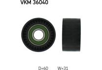 Geleide rol/omdraairol, Poly V-riem