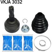 Homokineet reparatie set, aandrijfas SKF - VKJA 3032