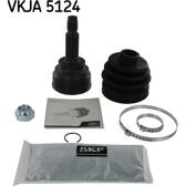 Homokineet reparatie set, aandrijfas SKF - VKJA 5124