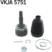 Homokineet reparatie set, aandrijfas SKF - VKJA 5751