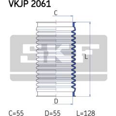 SKF VKJP 2062 Kit De Soufflet De Direction - Pièce De Haute Qualité Pour Remplacement Fiable
