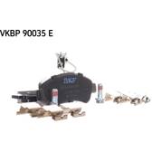 Jeu de plaquettes de frein arrière SKF - VKBP 90035 E