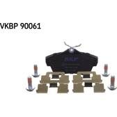Plaquettes De Frein Arrière VALEO Expert 302268A - Jeu De 4 - Certifiées ECE-R90 - Sans Amiante Ni Cuivre - Accessoires Inclus