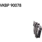 Jeu de plaquettes de frein arrière SKF - VKBP 90078