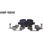 Jeu de plaquettes de frein arrière SKF - VKBP 90090