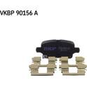 Jeu de plaquettes de frein arrière SKF - VKBP 90156 A