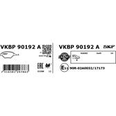 Jeu de plaquettes de frein arrière SKF - VKBP 90192 A