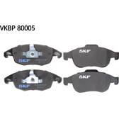 Jeu de plaquettes de frein avant SKF - VKBP 80005