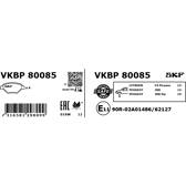 Jeu de plaquettes de frein avant SKF - VKBP 80085