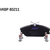 Jeu de plaquettes de frein avant SKF - VKBP 80211