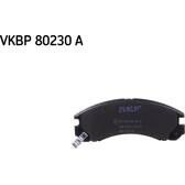 Jeu de plaquettes de frein avant SKF - VKBP 80230 A