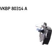 Jeu de plaquettes de frein avant SKF - VKBP 80314 A