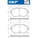 Jeu de plaquettes de frein avant SKF - VKBP 80520