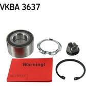 Jogo de rolamentos de roda SKF - VKBA 3637