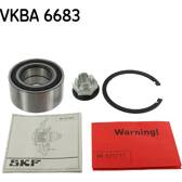 Juego de cojinete de rueda SKF - VKBA 6683
