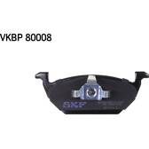 Juego de pastillas de freno delanteras SKF - VKBP 80008
