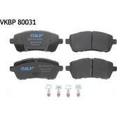 Juego de pastillas de freno delanteras SKF - VKBP 80031
