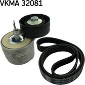Keilrippenriemensatz SKF - VKMA 32081