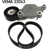 Keilrippenriemensatz SKF - VKMA 33043