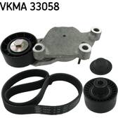 Keilrippenriemensatz SKF - VKMA 33058