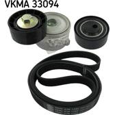 Keilrippenriemensatz SKF - VKMA 33094