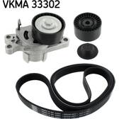 Keilrippenriemensatz SKF - VKMA 33302