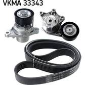 Keilrippenriemensatz SKF - VKMA 33343
