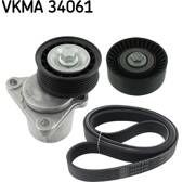 Keilrippenriemensatz SKF - VKMA 34061