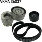 Keilrippenriemensatz SKF - VKMA 36037