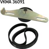 Keilrippenriemensatz SKF - VKMA 36091