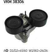 Keilrippenriemensatz SKF - VKMA 38306