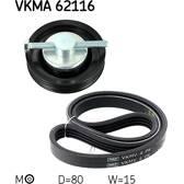 Keilrippenriemensatz SKF - VKMA 62116
