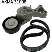 Kit Cinghie Poly-V SKF - VKMA 31008