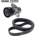 Kit Cinghie Poly-V SKF - VKMA 31093