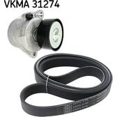 Kit Cinghie Poly-V SKF - VKMA 31274